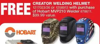 Blain's Farm & Fleet Hobart MVP210 Welder offer