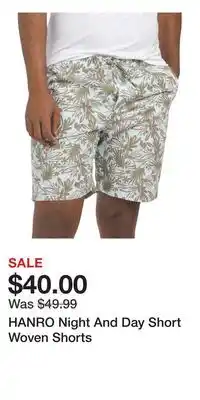 TJ Maxx HANRO Night And Day Short Woven Shorts offer