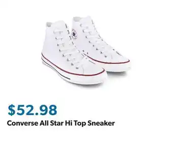 Sam's Club Converse All Star Hi Top Sneaker offer