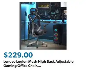 Sam's Club Lenovo Legion Mesh High Back Adjustable Gaming Office Chair, Assorted Colors offer