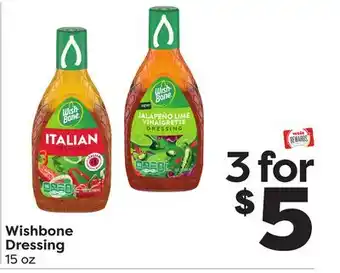 Weis Markets Wishbone Dressing offer