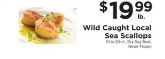 ShopRite Wild Caught Local Sea Scallops offer
