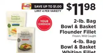 ShopRite 2-lb. Bag Flounder Fillet offer