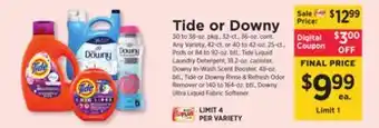 ShopRite Tide or Downy offer