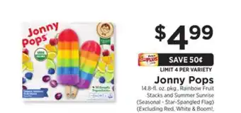 ShopRite Pops offer