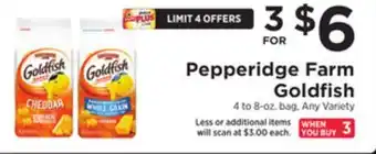 ShopRite Goldfish offer