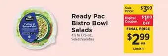 ShopRite Bistro Bowl Salads offer