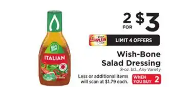 ShopRite Salad Dressing offer