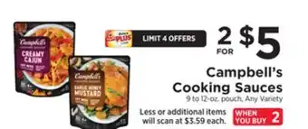 ShopRite Cooking Sauces offer