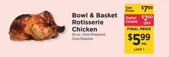 ShopRite Rotisserie Chicken offer