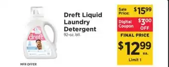 ShopRite Liquid Laundry Detergent offer