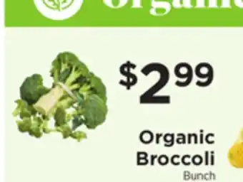 ShopRite Organic Broccoli offer