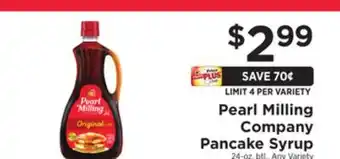 ShopRite Pancake Syrup offer