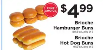 ShopRite Brioche Hamburger Buns offer