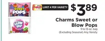 ShopRite Sweet or Blow Pops offer
