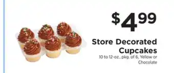 ShopRite Store Decorated Cupcakes offer