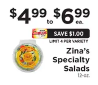 ShopRite Specialty Salads offer