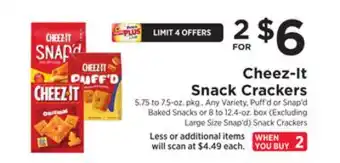 ShopRite Snack Crackers offer