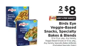 ShopRite Veggie-Based Snacks, Specialty Bakes & Blends offer