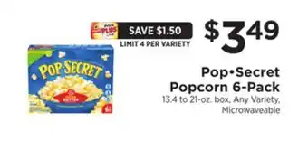 ShopRite Popcorn 6-Pack offer