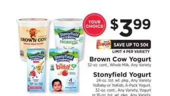 ShopRite Yogurt offer