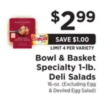 ShopRite Specialty 1-lb. Deli Salads offer