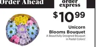 ShopRite Unicorn Blooms Bouquet offer