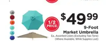 ShopRite 9-Foot Market Umbrella offer