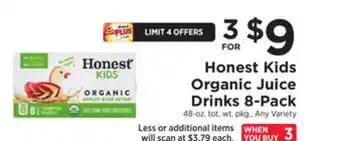 ShopRite Kids Organic Juice Drinks 8-Pack offer