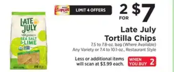 ShopRite Tortilla Chips offer