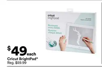 Michaels Cricut Brightpad offer