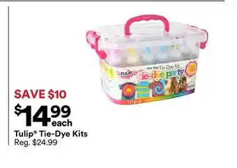 Michaels Tulip Tie-Dye Kits offer