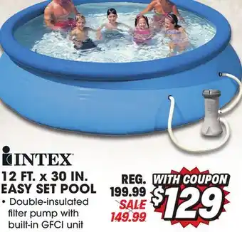 Big 5 Intex Easy Set 12-ft. Backyard Pool offer