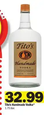 Meijer Tito's Handmade Vodka offer