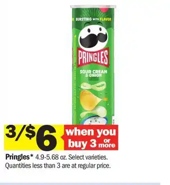 Meijer Pringles offer