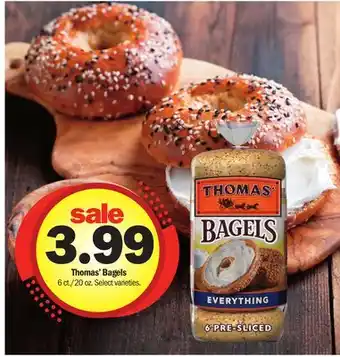 Meijer Thomas' Bagels offer