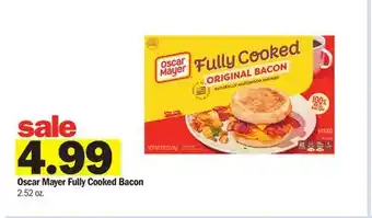 Meijer Oscar Mayer Fully Cooked Bacon offer