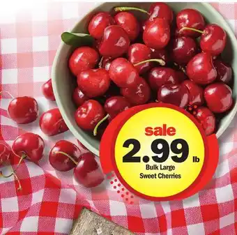 Meijer Bulk Large Sweet Cherries offer