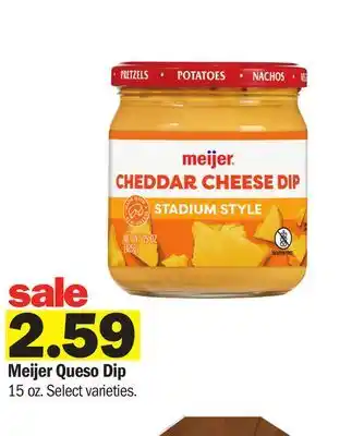 Meijer Meijer Queso Dip offer