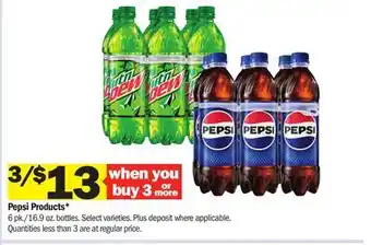 Meijer Pepsi Products offer