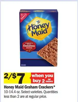 Meijer Honey Maid Graham Crackers offer