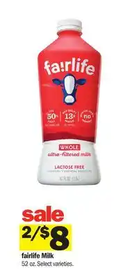 Meijer fairlife Milk offer