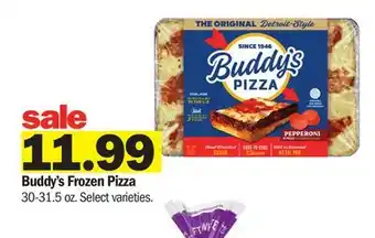 Meijer Buddy's Frozen Pizza offer