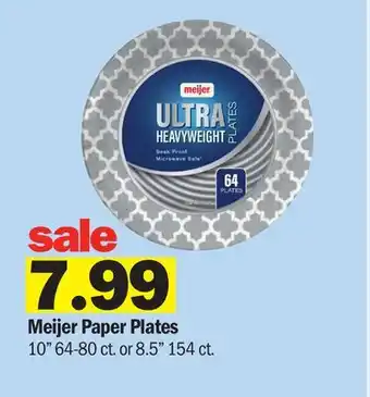 Meijer Meijer Paper Plates offer