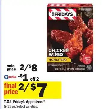 Meijer T.G.I. Friday's Appetizers offer