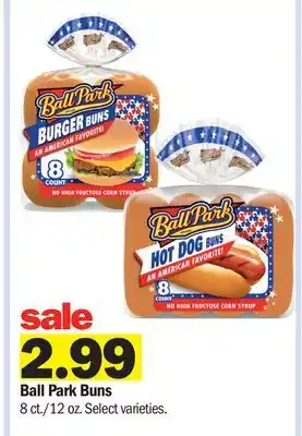 Meijer Ball Park Buns offer