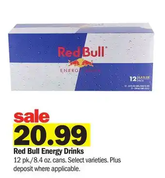 Meijer Red Bull Energy Drinks offer
