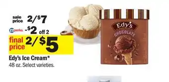 Meijer Edy's Ice Cream offer