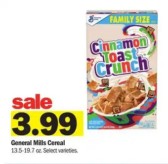 Meijer General Mills Cereal offer