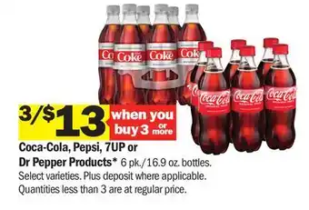 Meijer Coca-Cola, Pepsi, 7UP or Dr Pepper Products offer